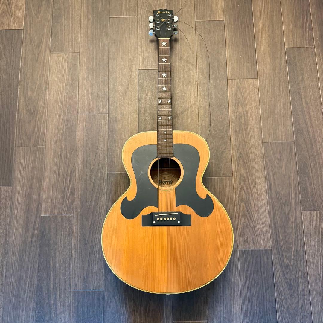 Morris アコースティックギター 日本製｜割れあり 現状品