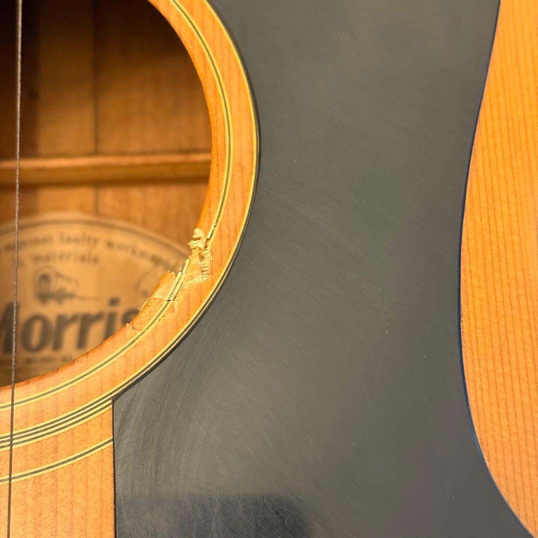 Morris アコースティックギター 日本製｜割れあり 現状品