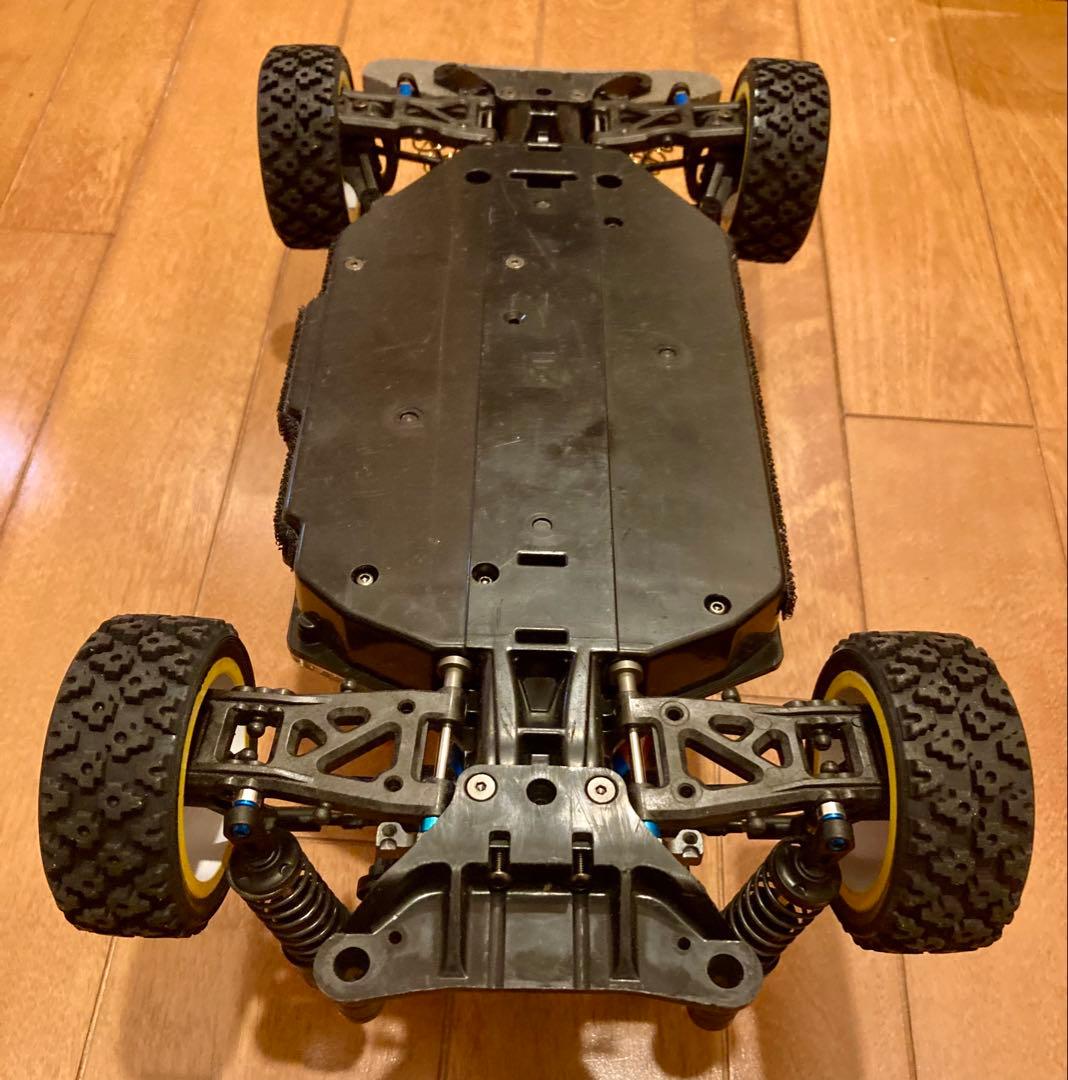 TT02 type-S足/未舗装OK高ストローク仕様 スリッパー装備インプレッサ