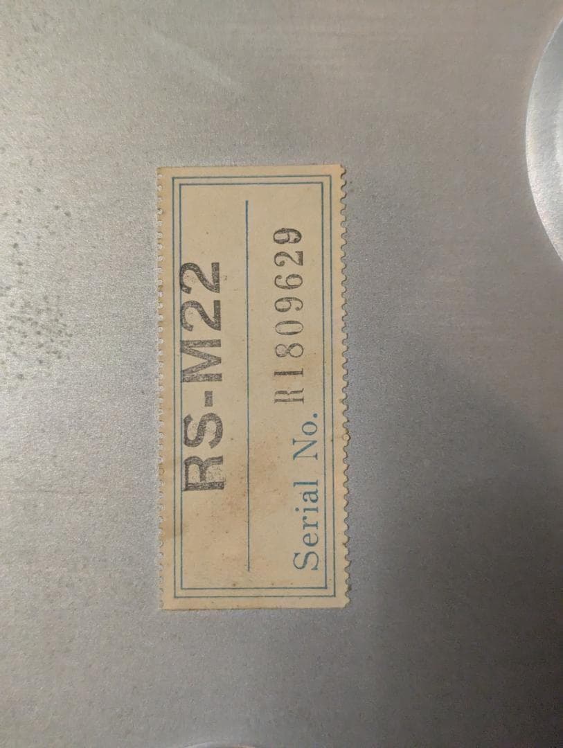 【ダニエル】Technics RS-M22 カセットデッキ FLメーター