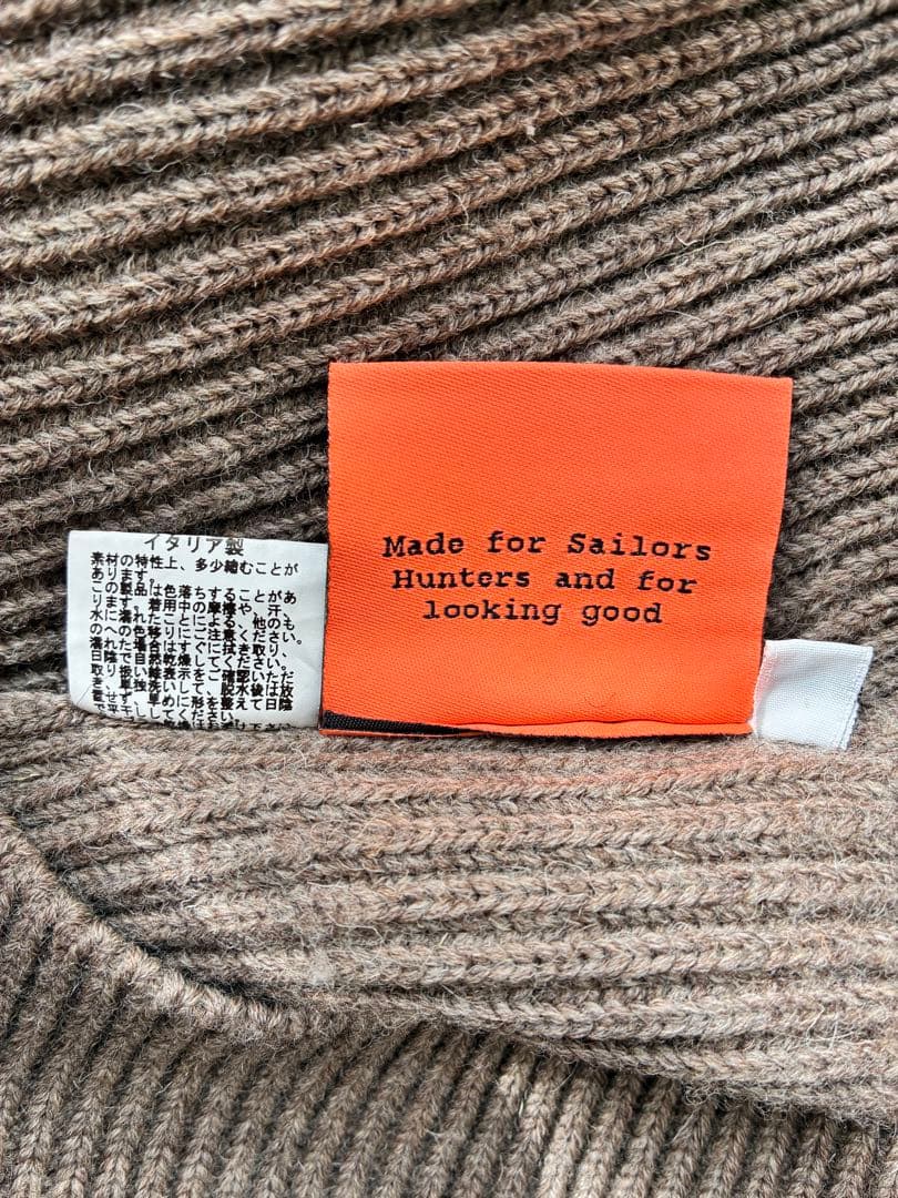 ANDERSEN ANDERSEN ウールニット クルーネック イタリア製