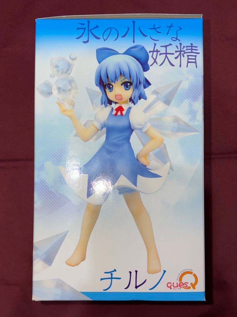 【新品未開封】 キューズQ 東方project チルノ フィギュア
