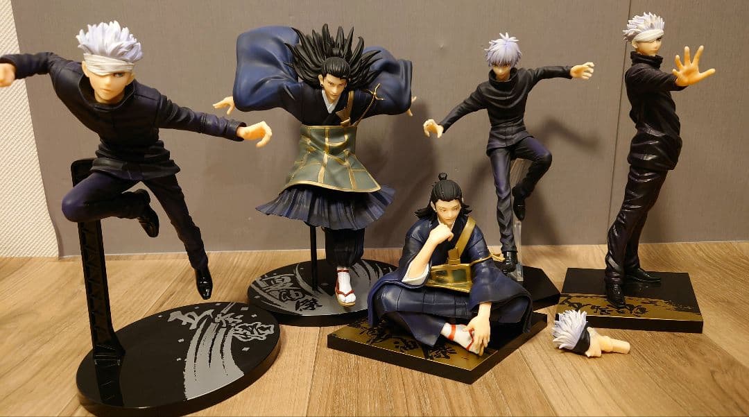 呪術廻戦 一番くじ 五条悟 夏油傑　フィギュア 5体セット