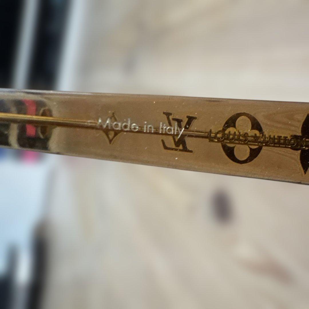 LOUIS VUITTON ブラウン サングラス ケース付き