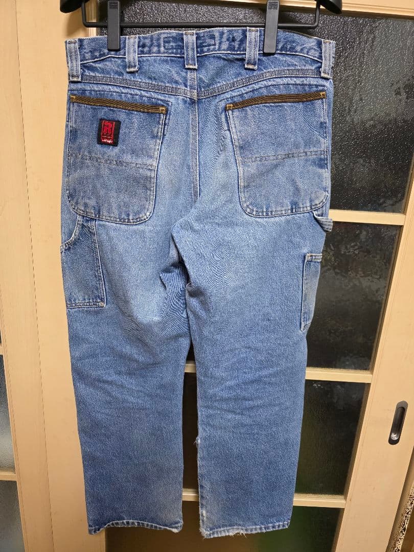 Wrangler RIGGS ラングラー　ダブルニー　デニム　 ペインターパンツ
