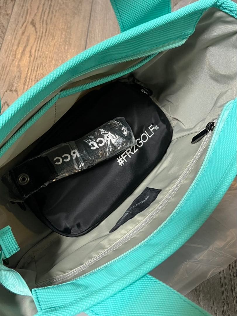 【新品/BIGサイズ】#fr2ゴルフ　沖縄限定 カートバック ティファニーブルー