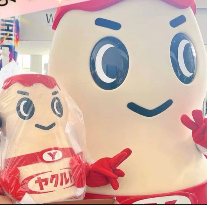 【期間限定値下げ♪】ヤクルトマン ぬいぐるみ 約48cm非売品♪