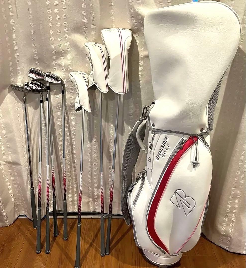 ※しみこ※ ブリヂストン レディース　ゴルフクラブセットキャディバッグ付き