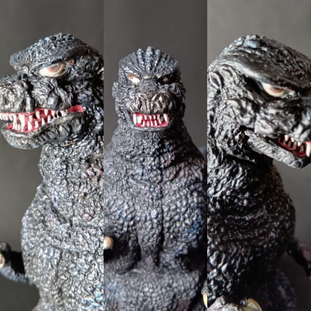 海洋堂　ゴジラ（1984）1/400ミドルサイズソフビキット　塗装完成品