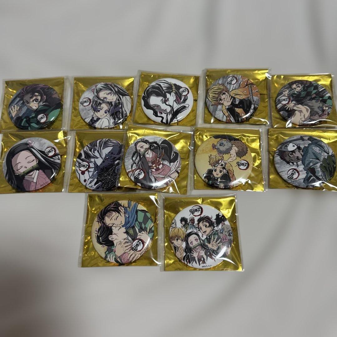 鬼滅の刃 全集中展 幕間画 缶バッジ 参 セミコンプ