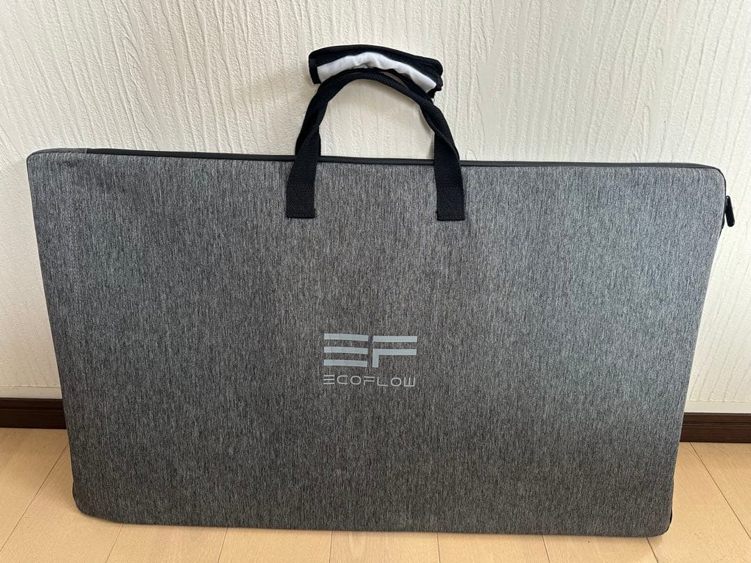 EcoFlow エコフロー　220W 両面受光　ソーラーパネル　延長ケーブル付