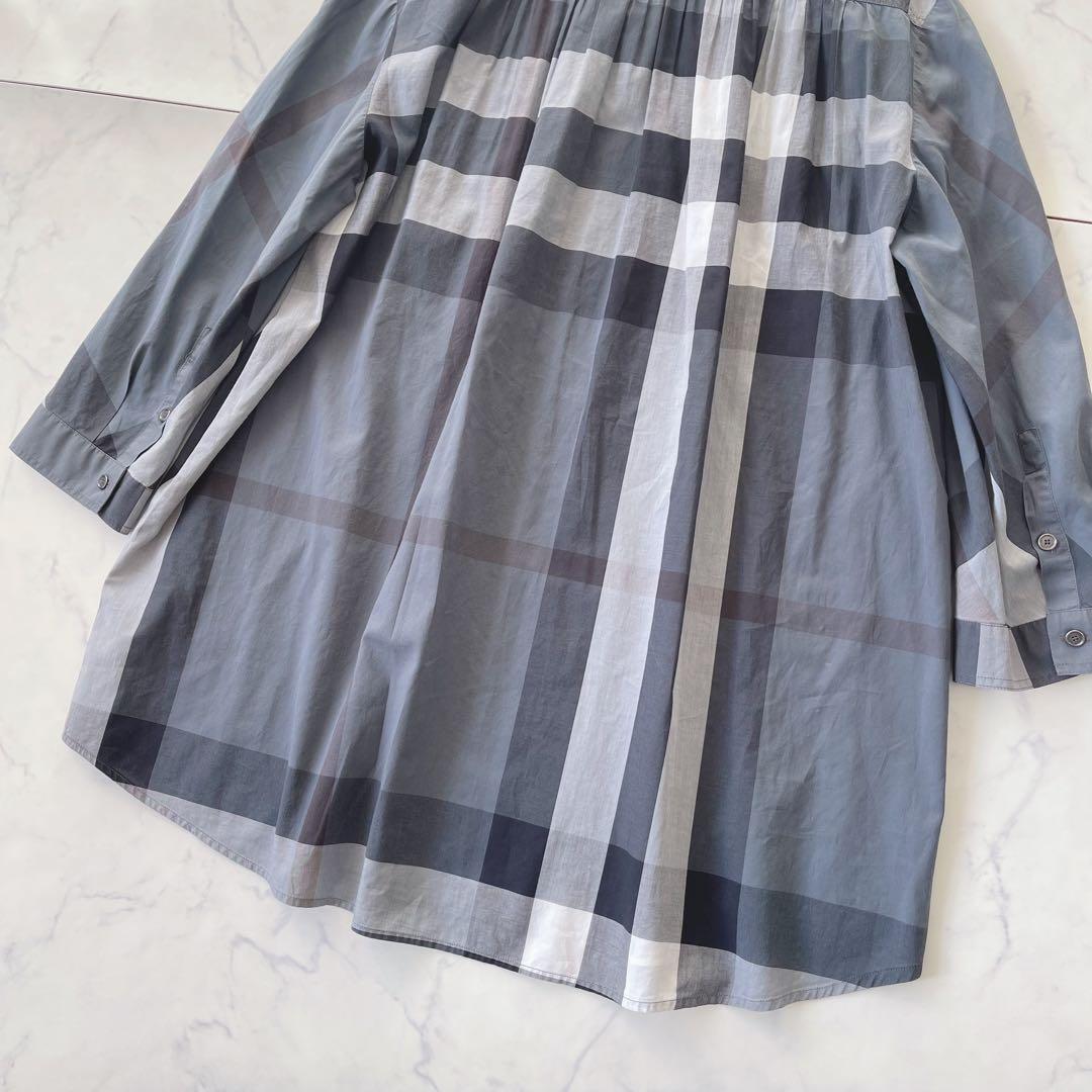 【XLサイズ】BURBERRY BRIT ノバチェック プルオーバー ブラウス