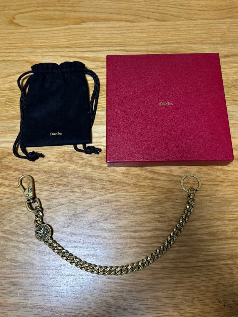 CALEE ゴールド　ウォレットチェーン