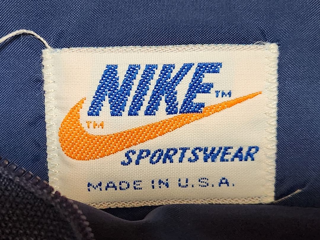 70s USA製 NIKEナイキ オレンジタグ アノラック ナイロンジャケットM