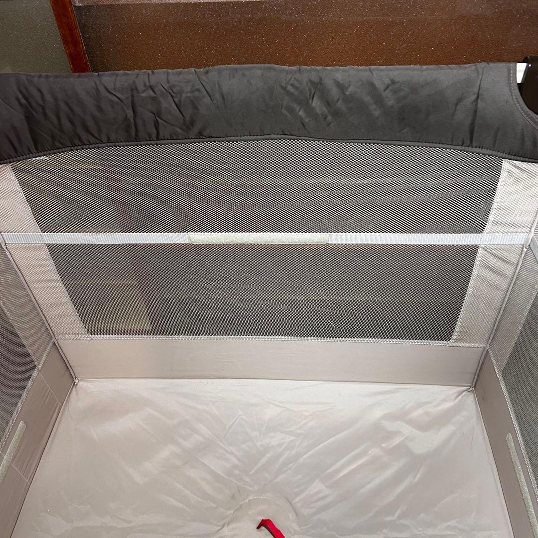 美品 アップリカ ココネル　ココア ベビーベッド 出産準備 新生児