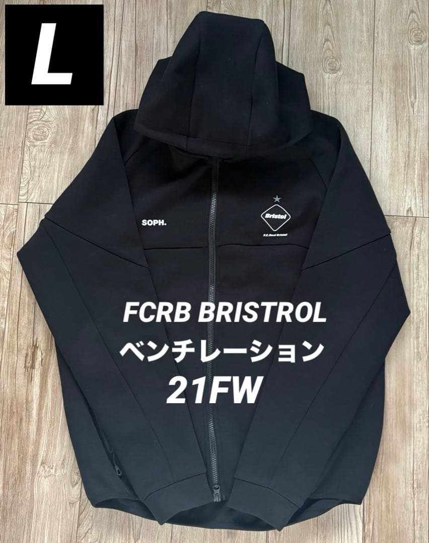 FCRB ブリストル ベンチレーション L 黒 21FW BRISTROL