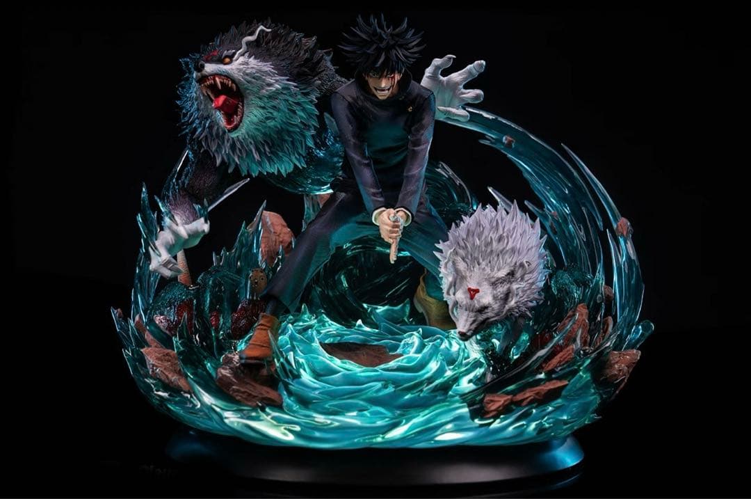 呪術廻戦 伏黒・恵 デヴァイン犬 フィギュア ガレージキット