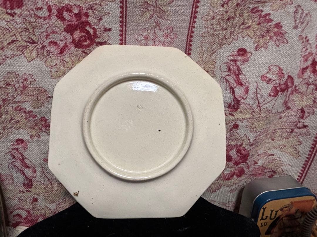 希少フランスアンティーク　サルグミンヌ　アンファンリシャールのカップ&ソーサー④