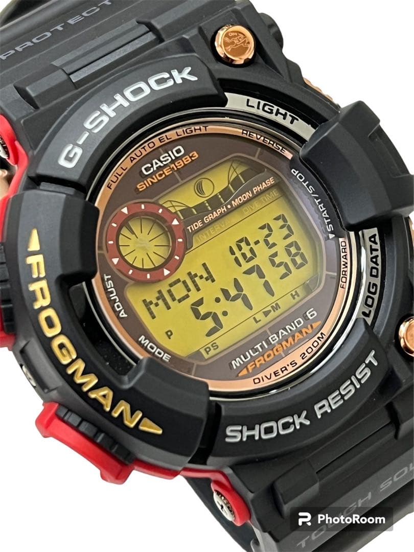 【美品】G-SHOCK フロッグマン 35周年 GWF-1035F-1JR