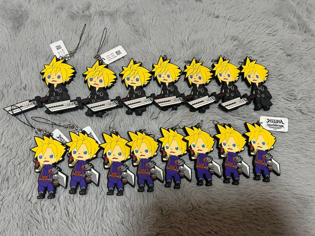 クラウド・ストライフ NESiCA ラバスト 15個セット