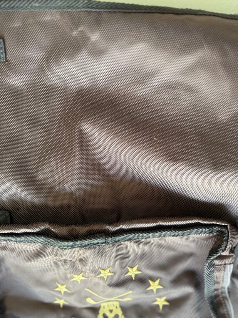 再度値下げ　　マークアンドロナ　トラベルカバー　茶色