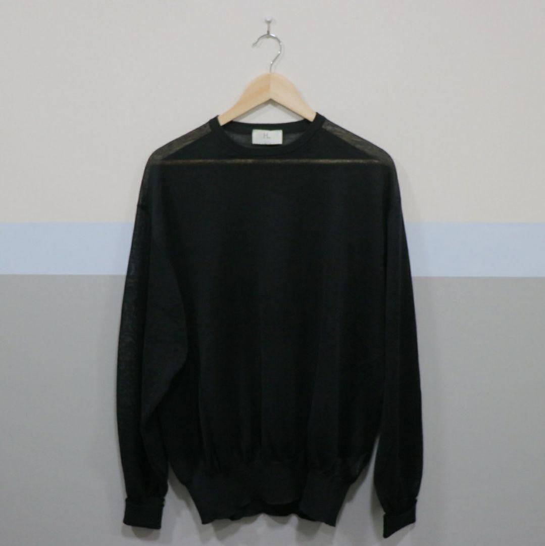 トップス HERILL 21SS Ramie High Gauge Crewneck
