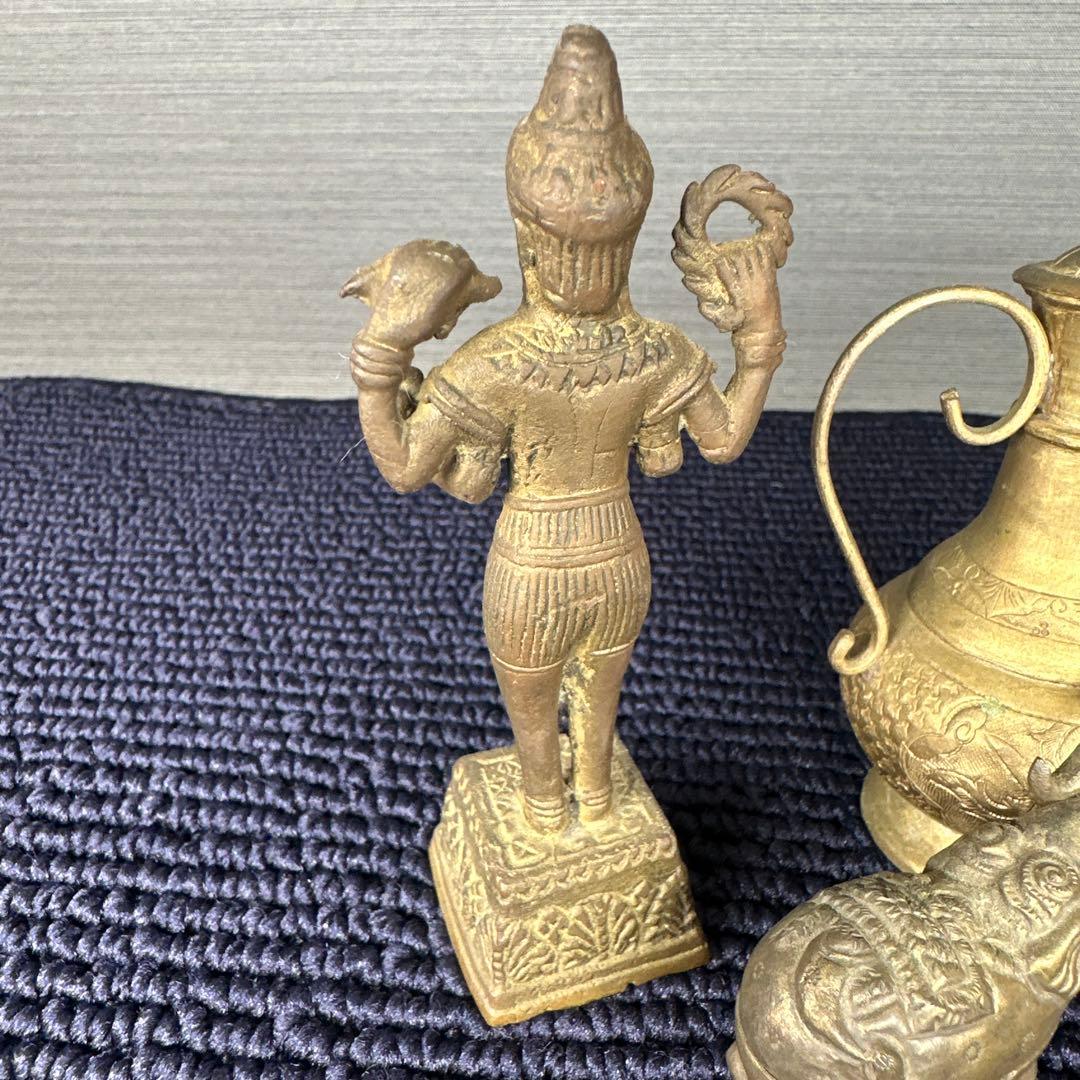 ネパール　置物　小物入れ