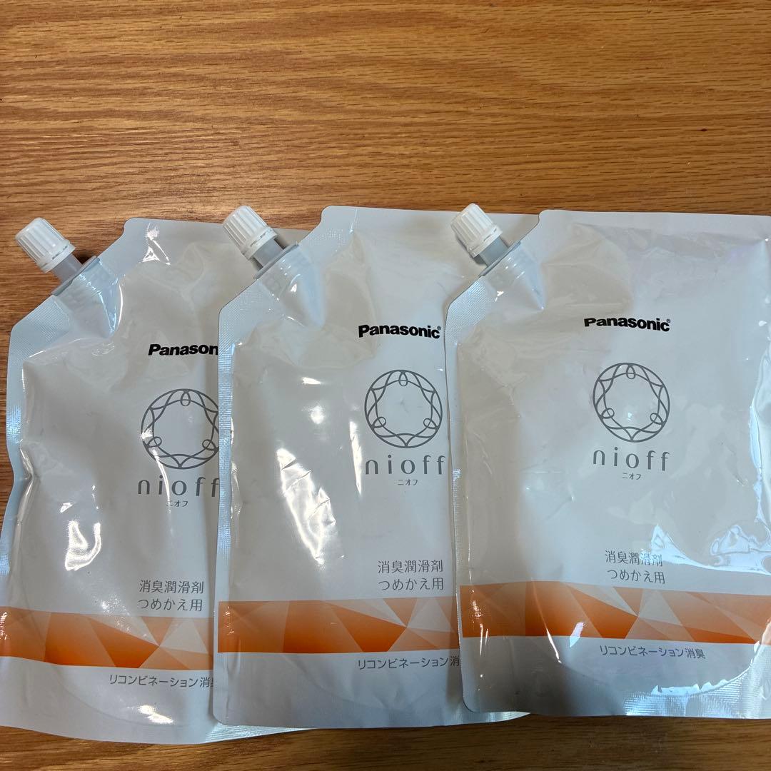 nioff 消臭潤滑剤つめかえ用400MLx3