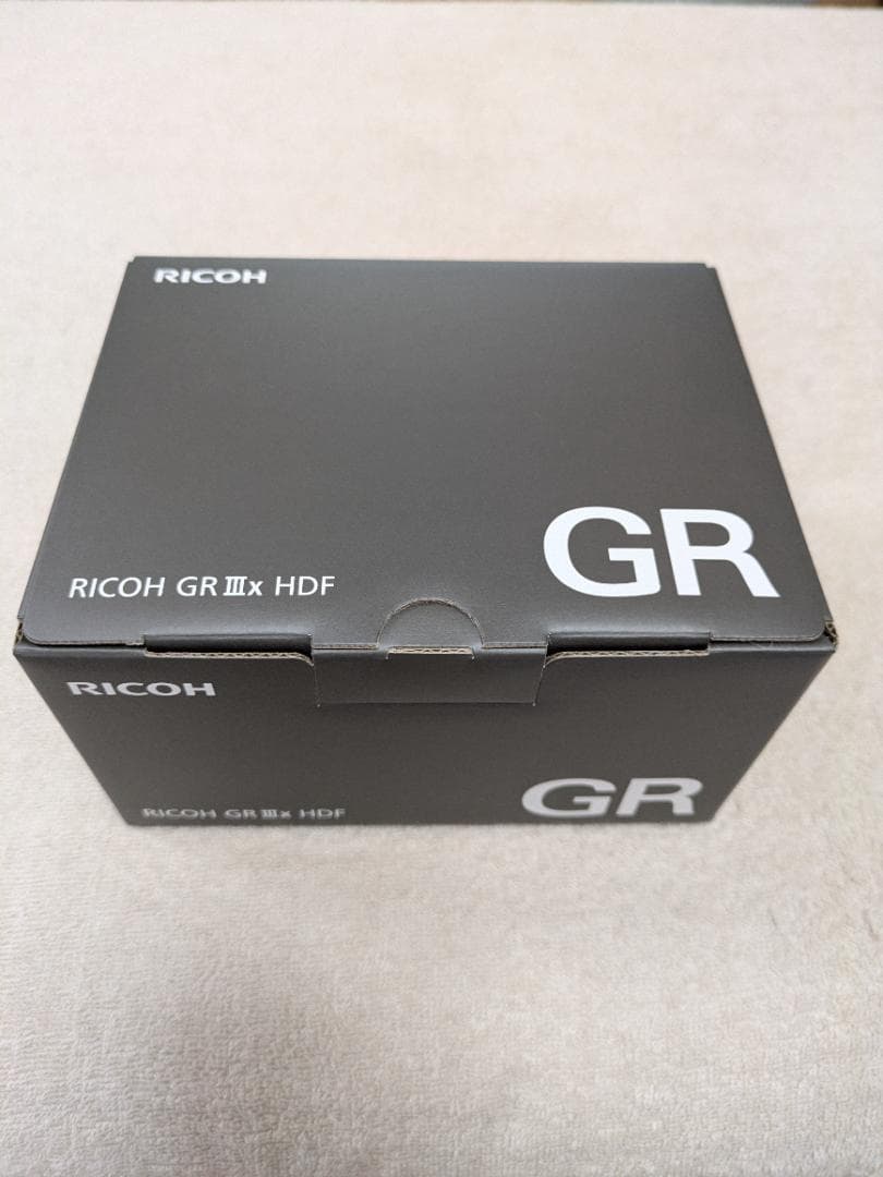 【新品未使用】RICOH GRⅢx HDF 3年保証