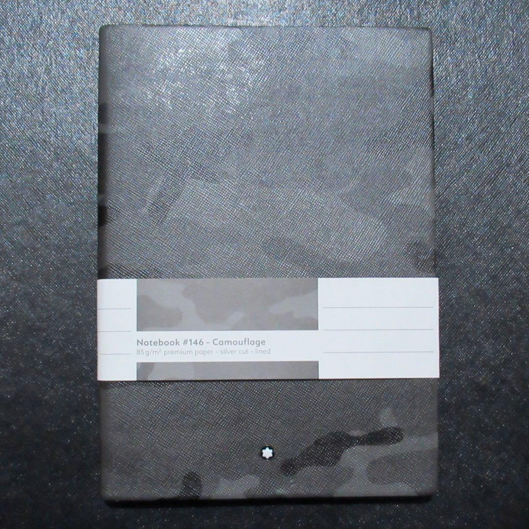 モンブラン ノート 146 カモフラージュ グレー 118822