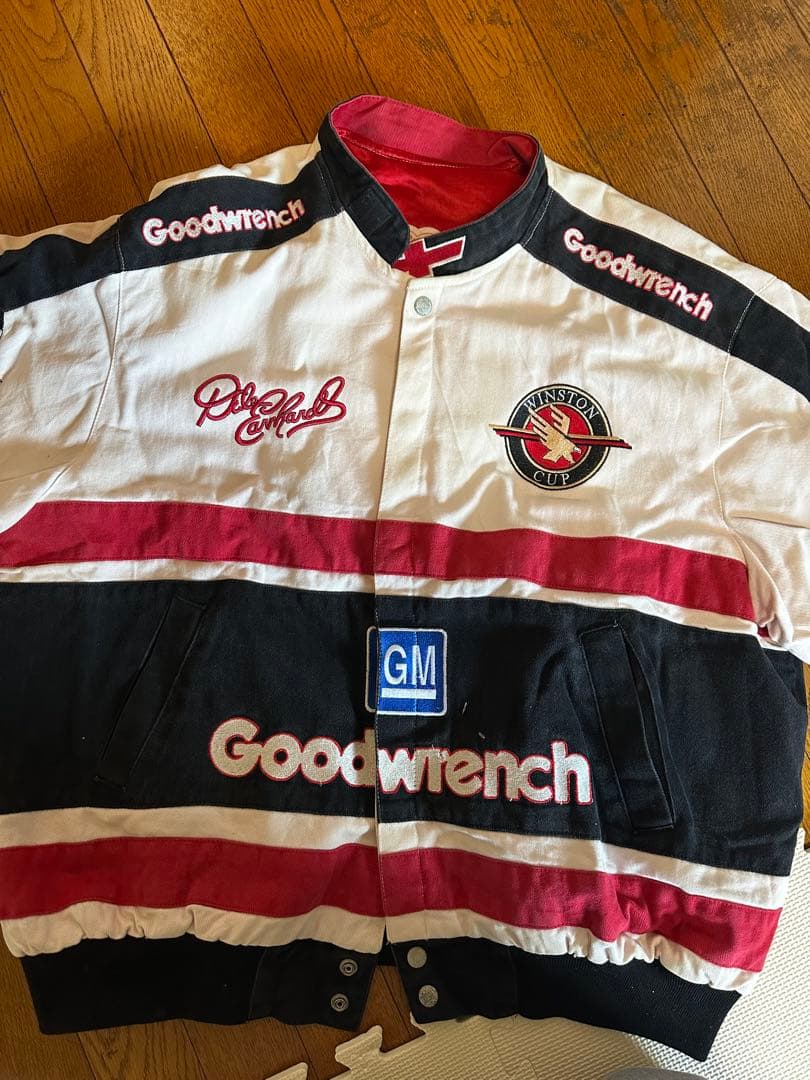 レーシングジャケット 白黒2枚