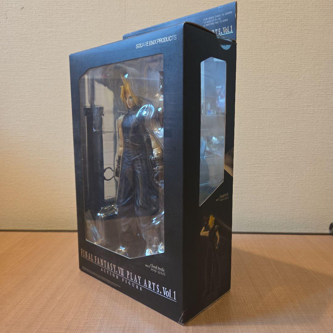 FF VII PLAY ARTS 　クラウド、ザックス　セット