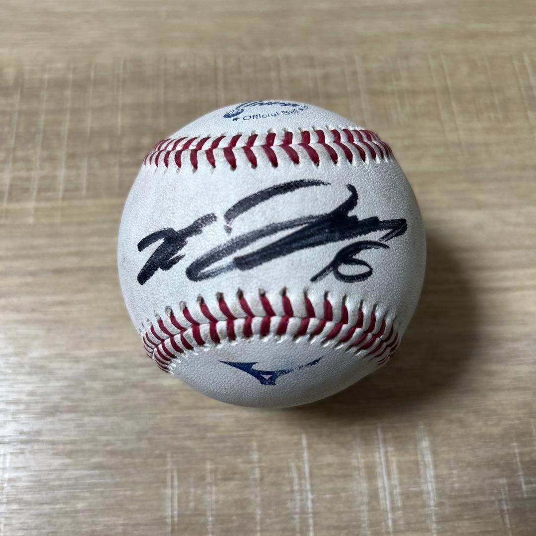 広島東洋カープ　黒田博樹　直筆サインボール　統一球　NPB試合球　ドジャース