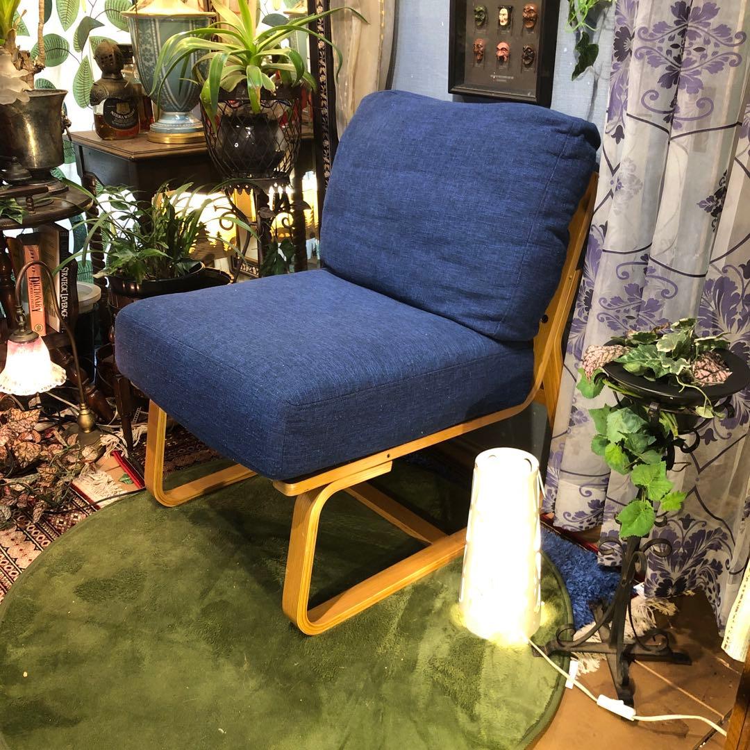 Sale L１　無印良品 リビングでもダイニングでも使えるアームレスチェア