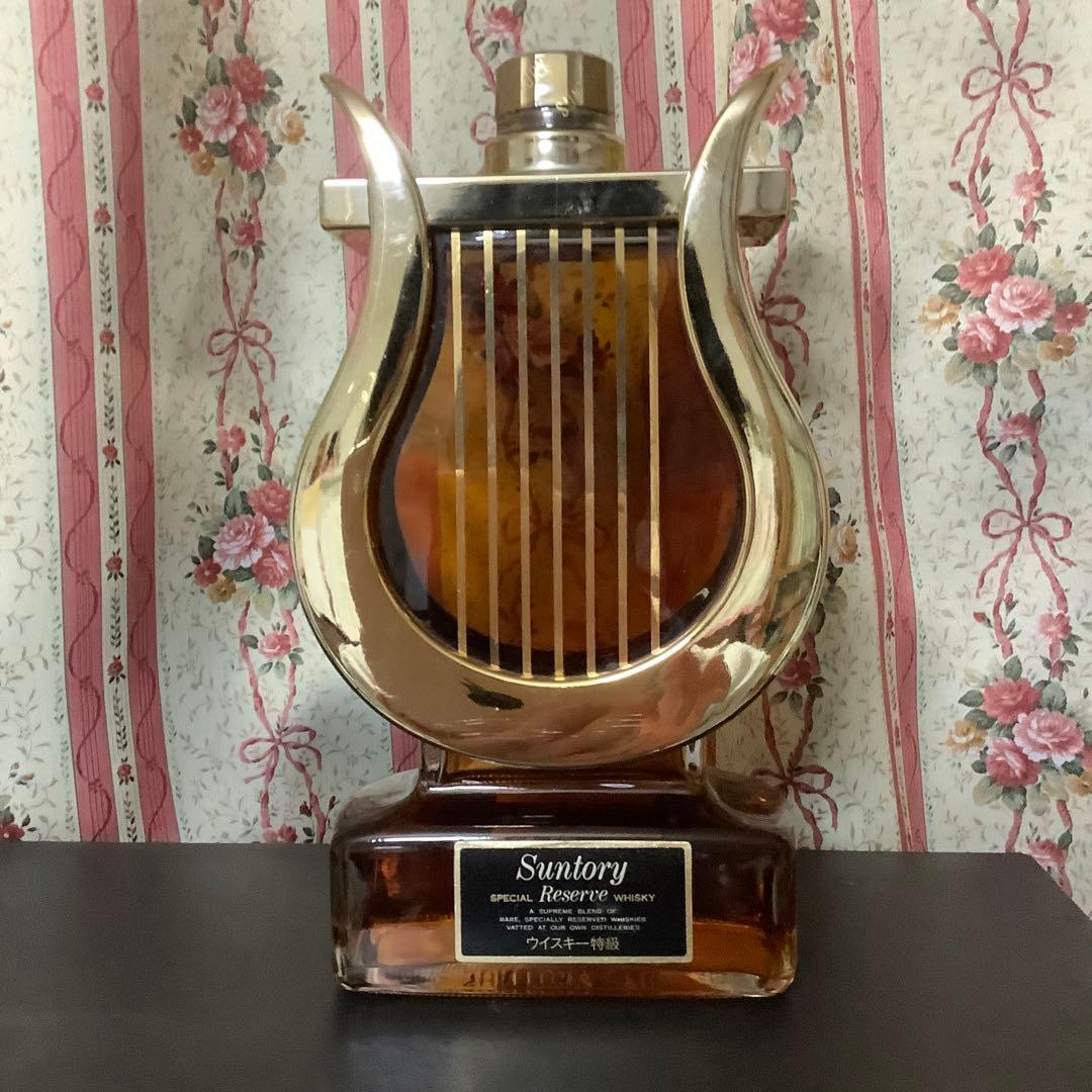 未開栓　サントリー ウイスキー スペシャル リザーブ 特級 ハープ型