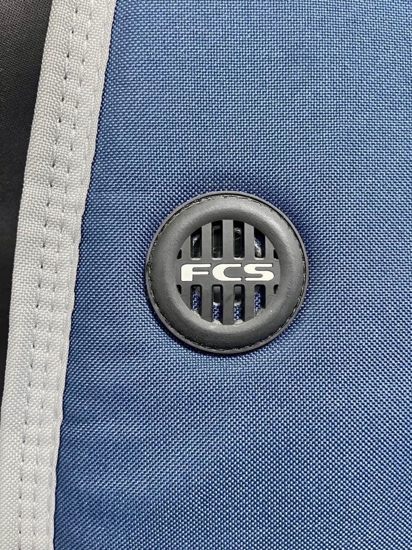 FCS サーフボードケース／シルバー・ブルー