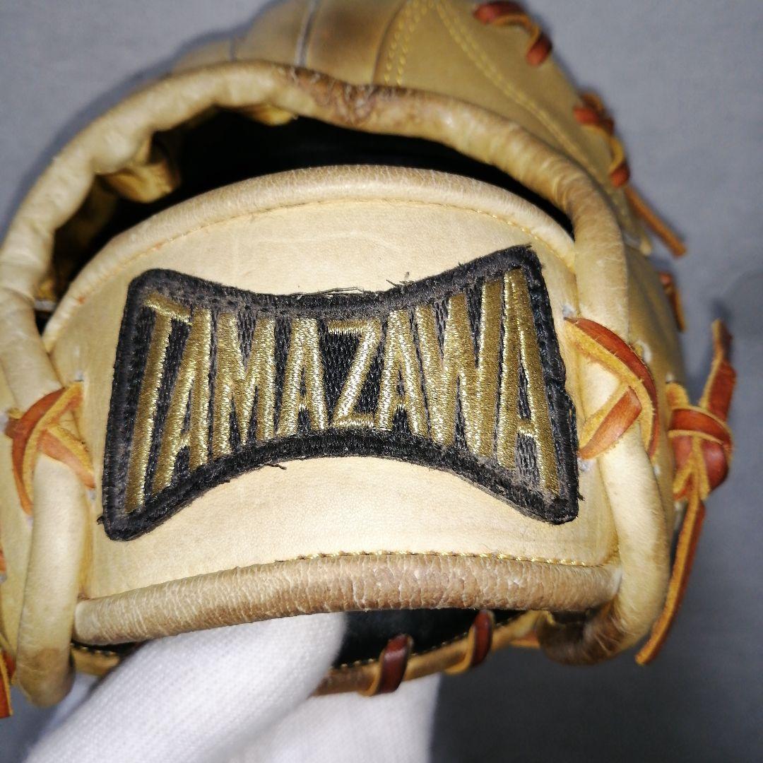 玉澤　TAMAZAWA 内野　グローブ 茶系　軟式　タマザワ