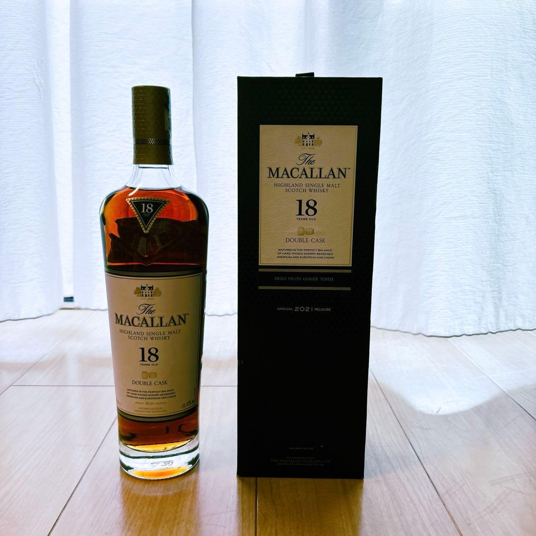 ウイスキー The Macallan 18 Double Cask 700ml