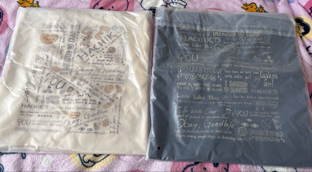 新品未開封　藤井風　Prema トートバッグ2種　ブラック　アイボリー