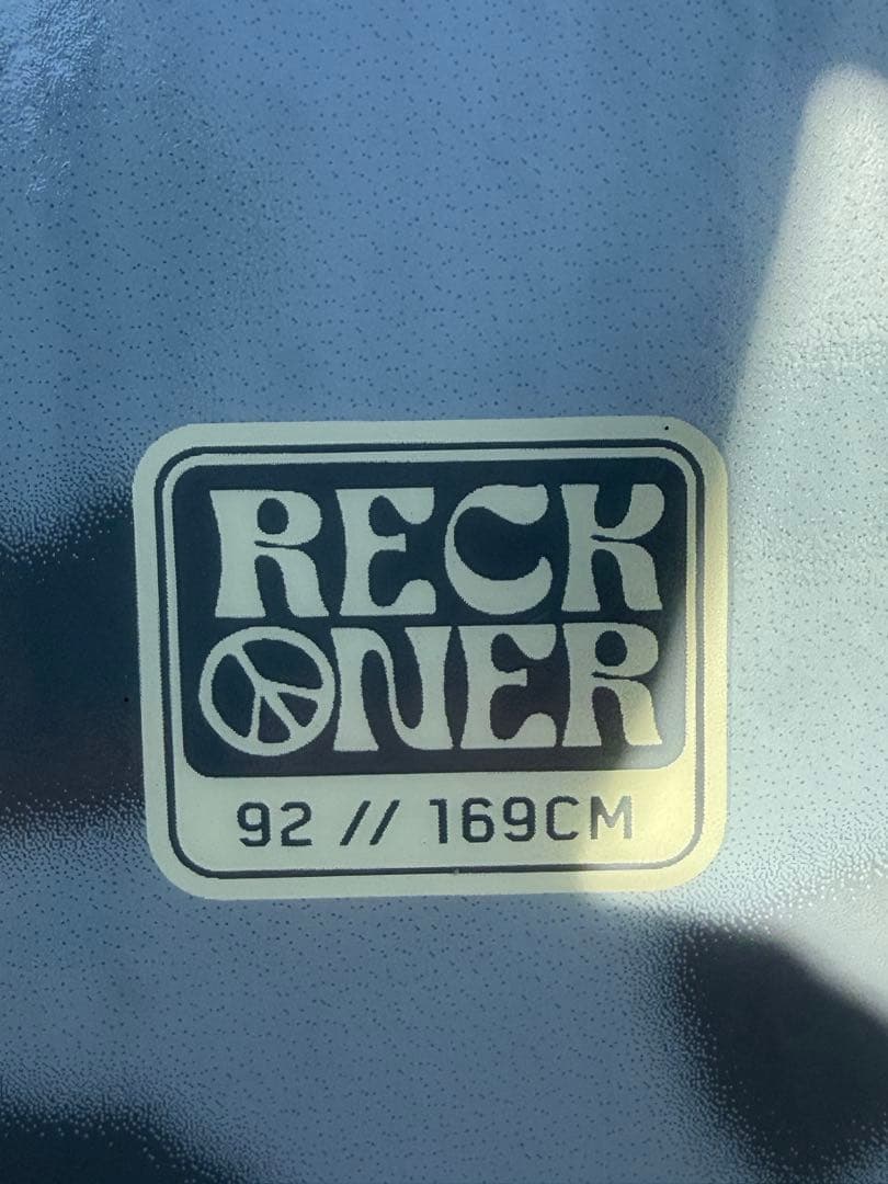 K2 RECKONER 92 スキー 169cm ビンディング付属　使用5回