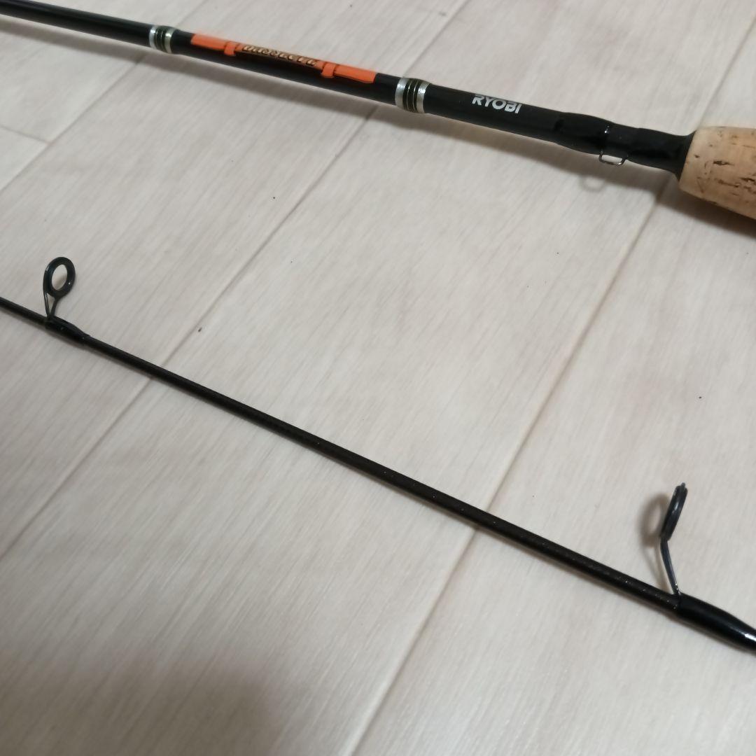 【美品】RYOBI BASSLOVE バスロッド コルク グリップ