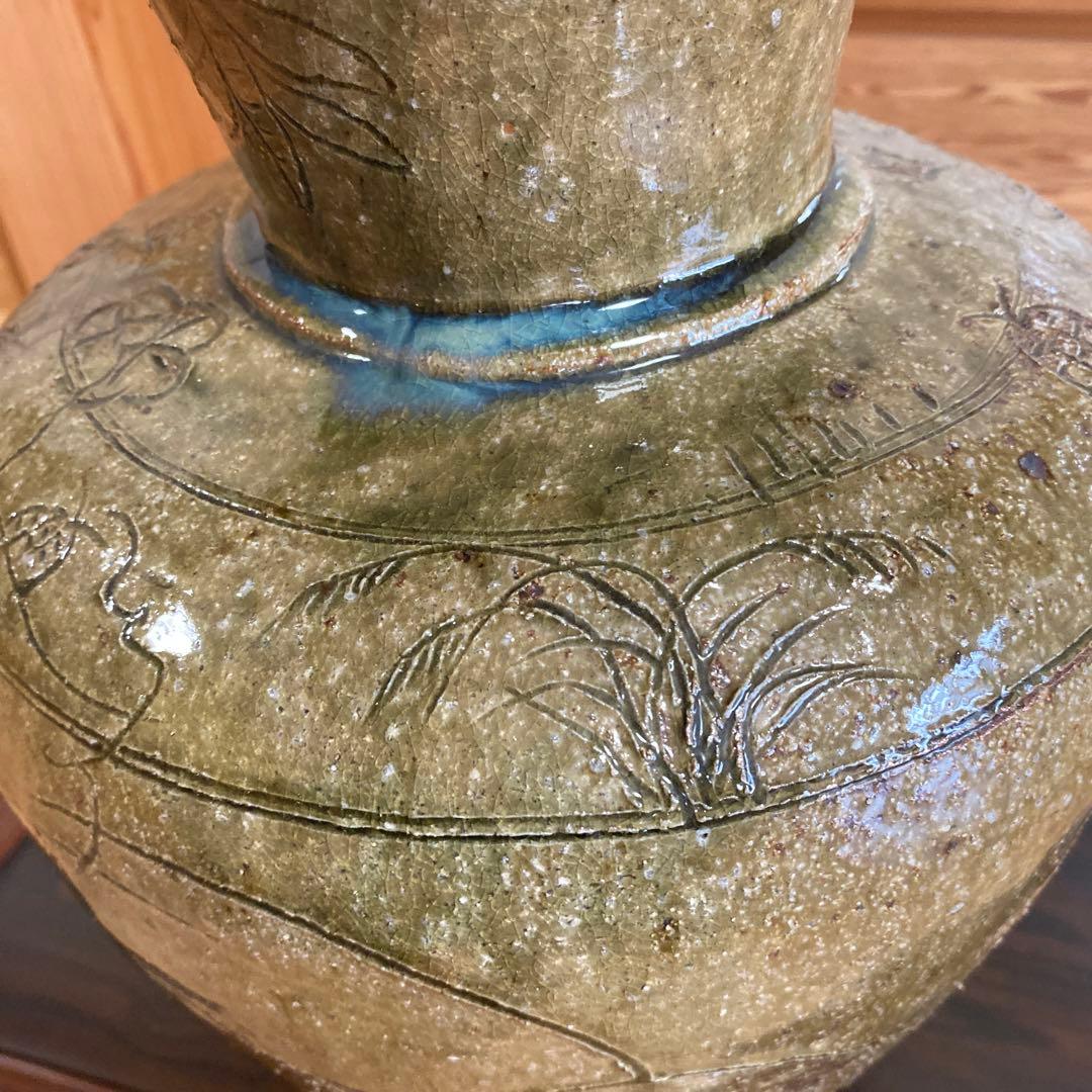 備前 壺 花器 花入 アンティーク 骨董品