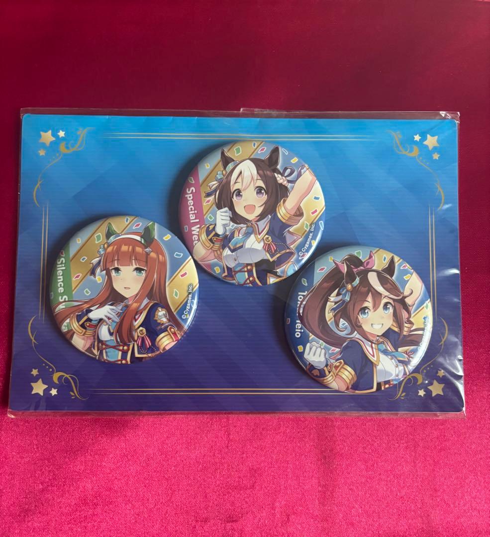 ウマ娘 プリティーダービー 公式缶バッジセット　3rd EVENT ver