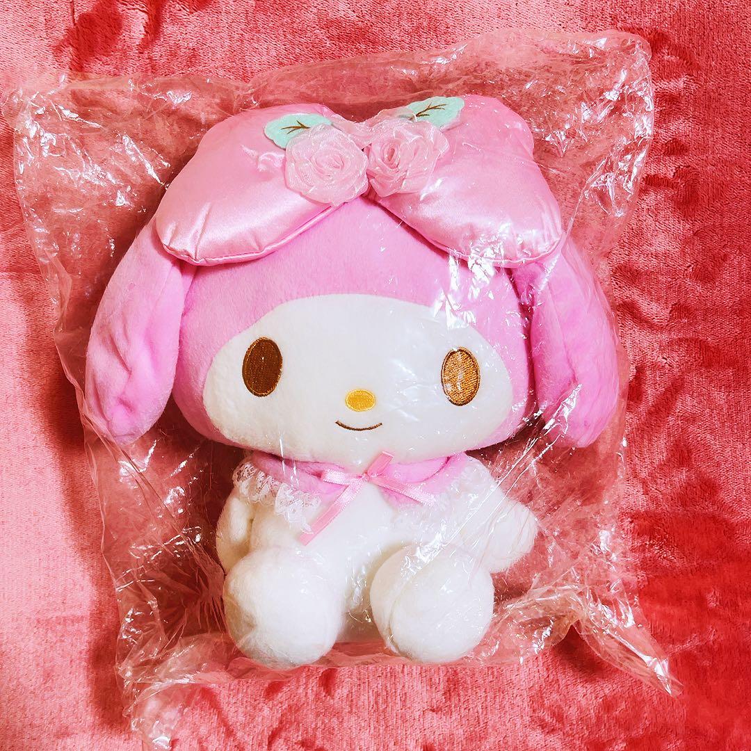 希少レア　マイメロディ　リズリサ　コラボ　ぬいぐるみ　2014 サンリオ