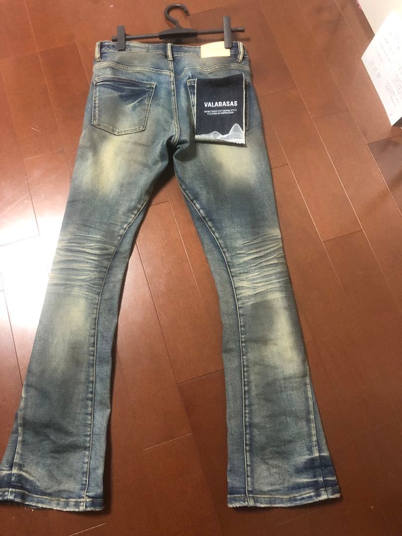 VALABASAS フレアデニムパンツ ライトブルー 30 値下げ可能！
