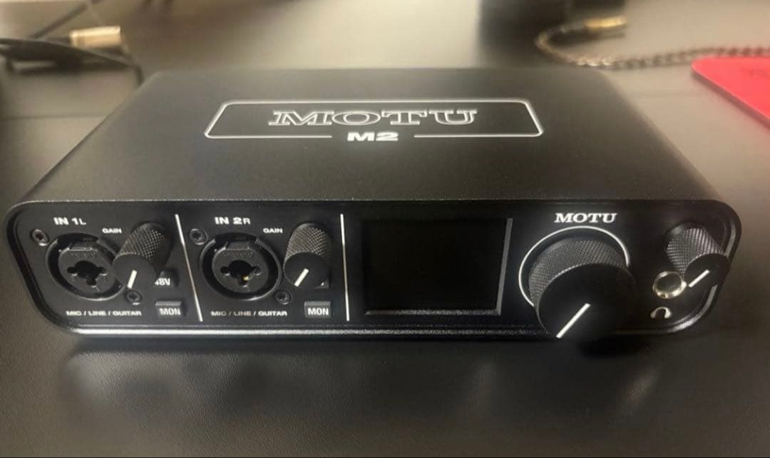 MOTU M2 オーディオインターフェイス