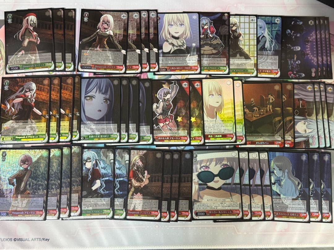 ave mujica デッキ フルホイル ヴァイスシュヴァルツ バンドリ ＋α