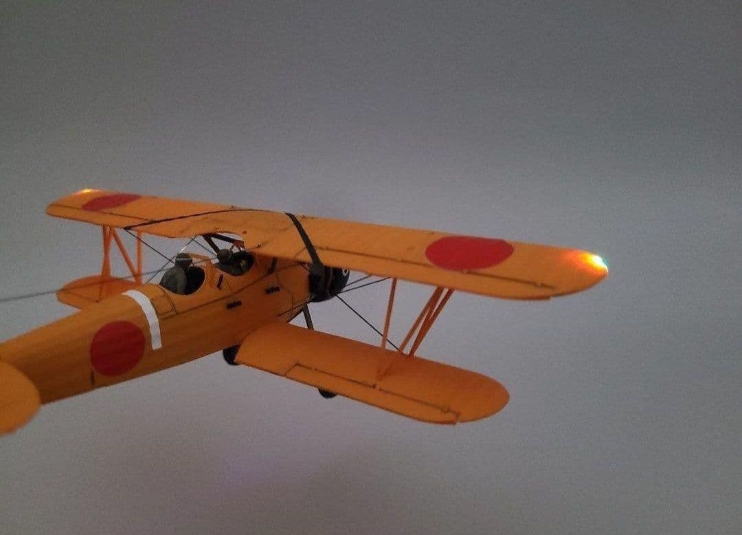 tomoya 九五式中間練習機(赤とんぼ) リアルモーターライズ完成品