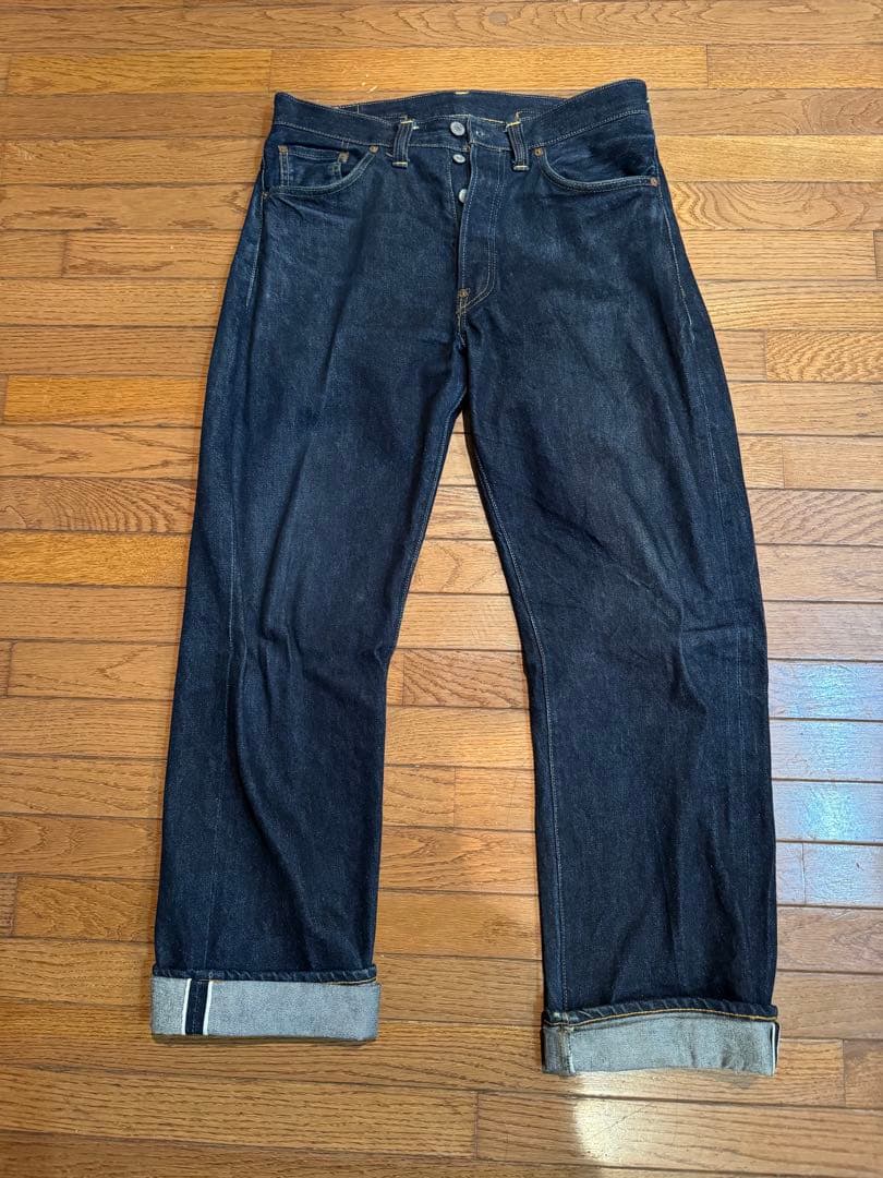 バレンシア製　リーバイス 501xxc ビッグE 濃紺 ヴィンテージ