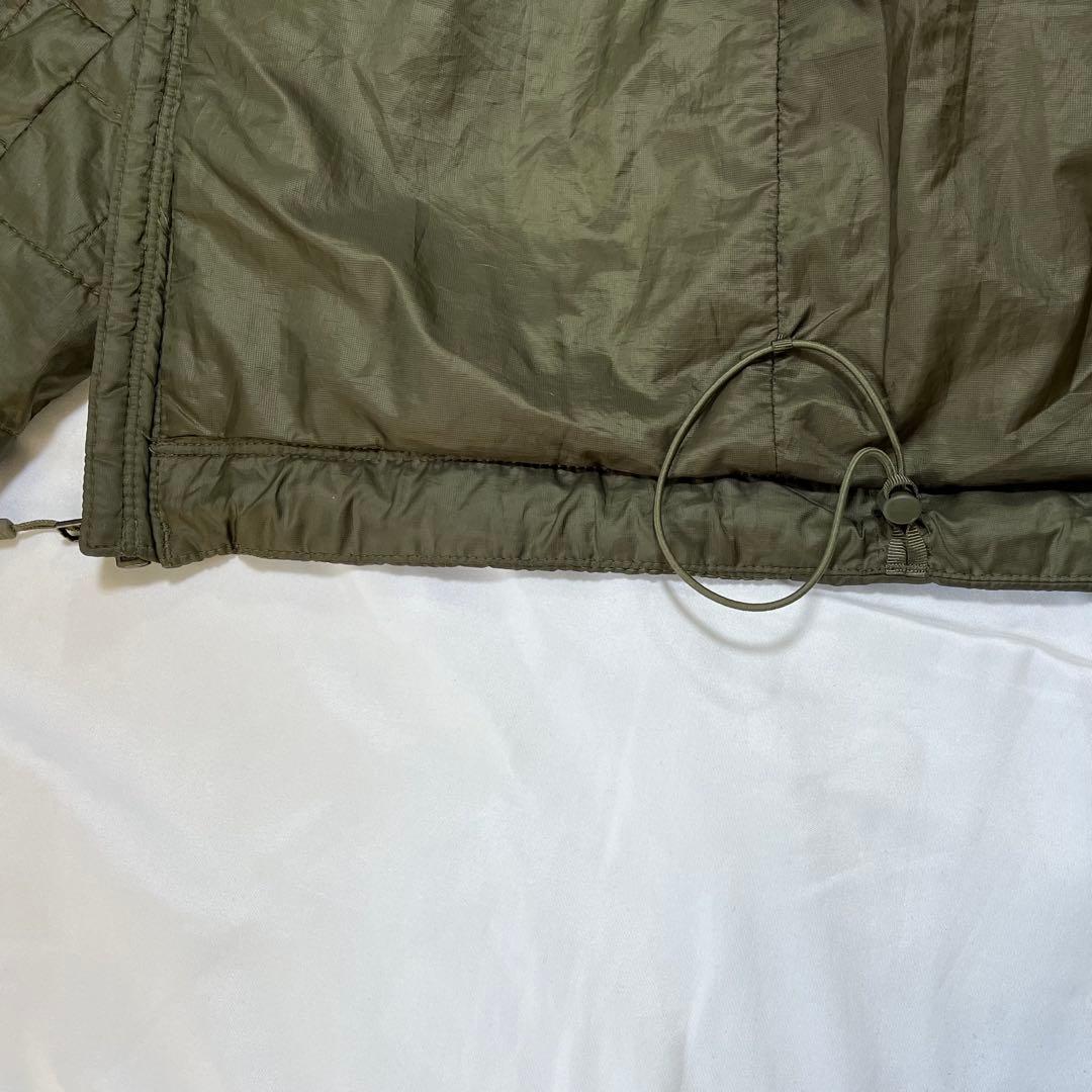 【美品】パタゴニア ナノパフジャケット ベイシングリーン オリーブ プリマロフト